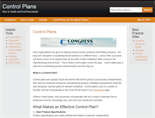Tablet Screenshot of controlplan.org
